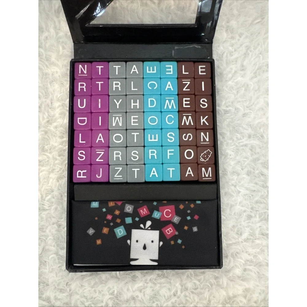 Xoom Cubes- Word Race Game- Free Shipping